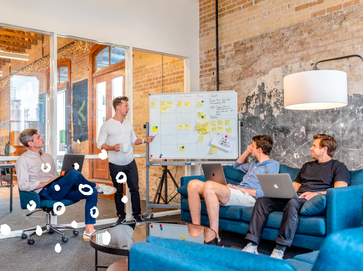 The QC team talk through client challenges in our London Office.