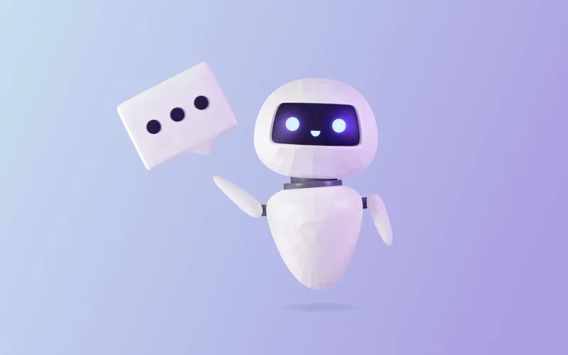 AI Robot Illustration